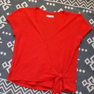 Madewell Wrap Top!